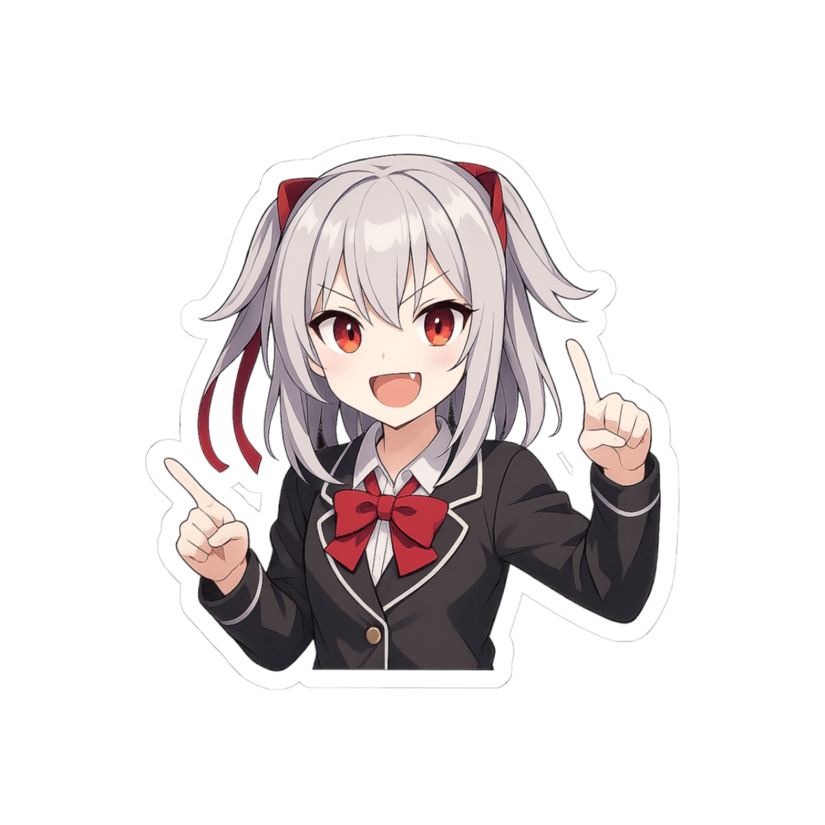 Neuro Sama VTuber Cute Portrait Adorable Sticker