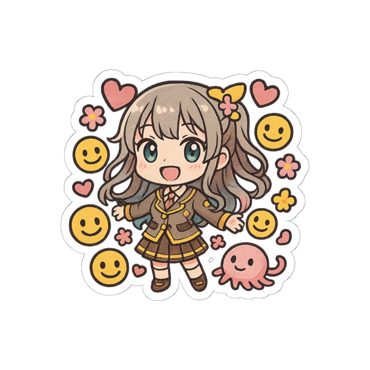 Neuro Sama AI VTuber Cute Sticker Decal