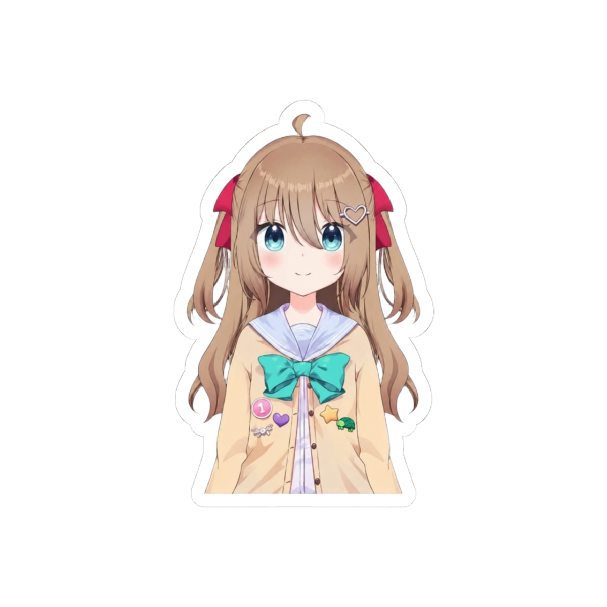 Neuro Sama Cute Anime VTuber Gamer Sticker