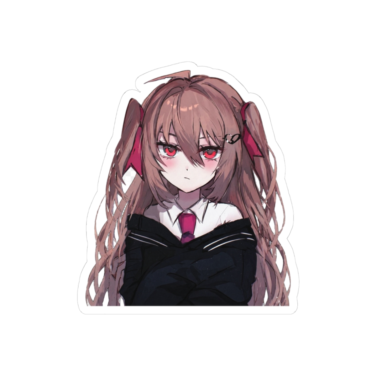 Neuro Sama x Evil Neuro Cute Mashup VTuber Sticker