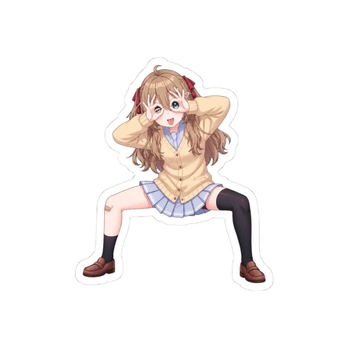 Neuro Sama 3D Funny Pose Hilarious VTuber Sticker